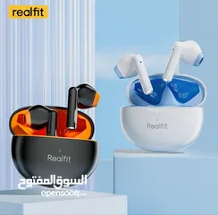  1 realfit F2 سماعات بلوتوث جديده