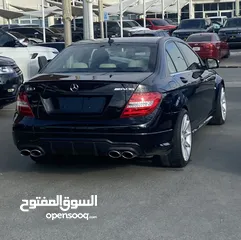  6 مرسيدس c63 2009  محول 2014