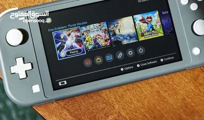  3 سويتش لايت معدل مع 5000 لعبة Nintendo Switch Lite
