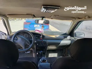  7 كيا سيفيا ون لون كحلي موديل 95 للبيع