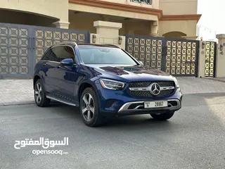  2 مرسيدس glc300 2022  افضل عرض في دبي انتهز الفرصة الان