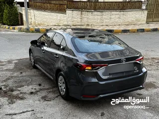  20 تويوتا كورولا موديل 2021 7  جيد ولا ملاحظه فل كامل عدا الفتحه بحاله الوكاله جمرك جديد