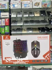  1 JEQANG 2 IN 1 ONE HAND KEYBOARD & MOUSE COMBO