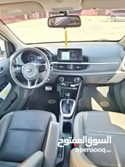  7 كيا بكانتو 2020 جيتي لاين فل اضافات مميزه