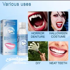  6 غراء صمغي لثغرات الأسنان