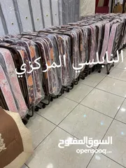  6 تخت حديد سفري قابل لتصفيت