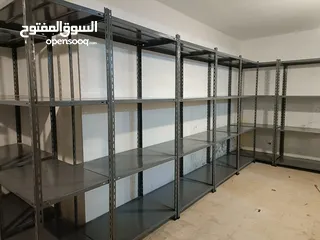  5 رفوف دكسون حديد تفصيل جديد للمحلات والمستودعات والشركات و المكاتب والعيادات والدوائر الحكومية  رفوف
