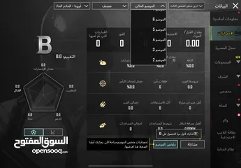  17 حساب ببجي مميز  للبيع بسعر مغري