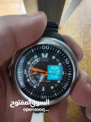  15 ساعه غوص  ستزن 200 متر اصليه ساعه مميزه جدا جدا ومرغوبه لدى الحميع بحاله فوق الممتازه