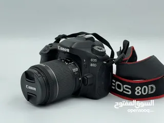  1 Canon 80D & 18 55mm
