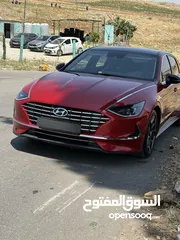  4 هيونداي سوناتا انسبريشن 2022 Sonata Black edition  سبورت حرة مميزة عداد قليل 49 الف km فحص كامل فل
