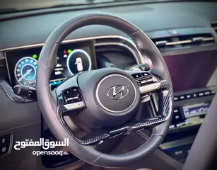  18 هونداي توسان/2022 فل الفل فتحة سقف بانوراما  2x4 ///240Hp بنزين + كهرباء  ( Haybrid) 1600cc