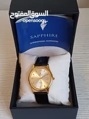  1 Brand New Sapphire 22k Gold Plated