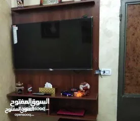  1 ديكور شاشة بدون الشاشة طاولة وسط  سكمبلتين