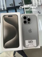  1 iPhone 15 pro 128GB ايفون 15 برو 128 جيبي