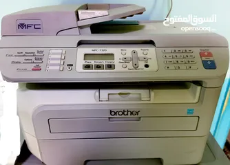  1 طابعة brother MFC-7320