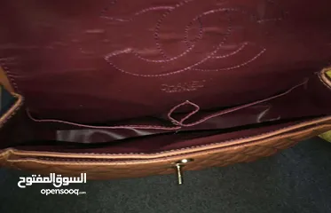  2 شنته شانيل كوبي ماستر الحجم الكبير باللون العسلي