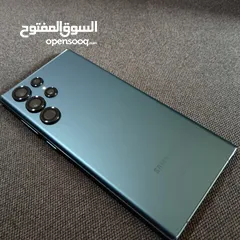  1 سامسونج جالكسي S22 الترا   512G 12RAM لون تركوازي