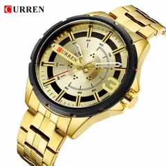 8 ساعات يد رجالي CURREN  المضيئة