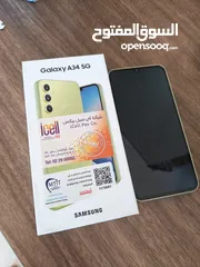  1 Galaxy A34  مستعمل