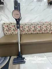 1 مكنسه تنضيف لاسلكيه خفيفة الوزن مثالة للبلاط والسجاد والباركيه قوة شفط عالية اضافه لمميزة التيربو