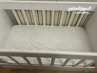  2 سرير بيبي BABYSUNماركة BANANA التركيه, هزاز قابل للتمدد