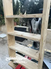  3 رف معلق ب حبل او بالحائط مباشرة