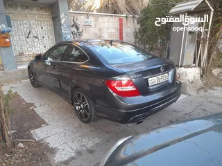  3 مرسيدس كوبيه C250 تيربو موديل 2013 كامل المواصفات فتحه بانوراما  قمه في النظافة 4سلندر أحلي استعمال