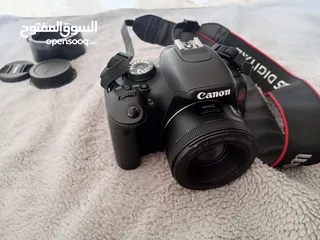  8 كاميرا كانون 600d ، عدسة 50mm stm