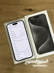  3 iPhone 15 Pro 512 E-Sim مشفر