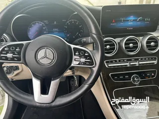  7 Mercedes C300 - 2020  نظيفه جداً