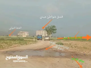  11 قطع اراضي سكنية تجارية إستثمارية في مدينة عبس شفر بالتقسيط المرريح والكاش