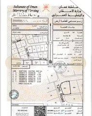  1 ارضين شبك للبيع في بركـاء الرميس بالقرب من مسجد يوسف الصديق والشارع العام