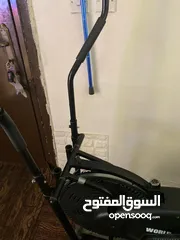  4 جهاز رياضي بحاله الوكاله شغال ميه بل ميه 100