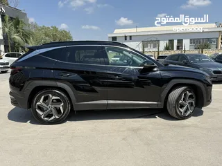  5 هونداي توسان ترخيص 2022 محرك 1600 هايبرد plug in/يقطع على الشحنه 52 كيلو متر