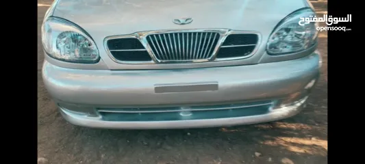  1 دايو لانوس موضيل 2002 بحاله جديدة