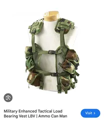  1 Military Enhanced Tactical Load Bearing Vest فزت تاكتيكال