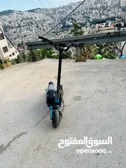  3 سكوتر كهربا 60 فولت 23 أمبير مطورين مطور امامي 1000واط وا المطور تاني 1200واط