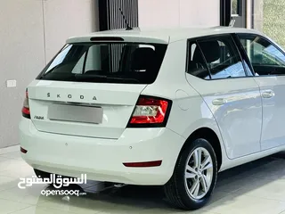  7 سكودا فابيا ترخيص 2021 إضافات مميزة  شركة الوكيل التجارة السيارات