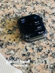  1 Apple Watch SE 1 مكسورة الزجاجة الخارجية