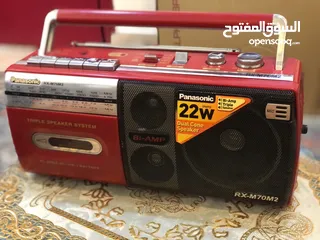  1 راديو وكاسيت و CD و LCD