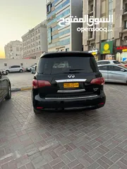  5 انفينيتي Qx80 بحالة الوكالة للبيع