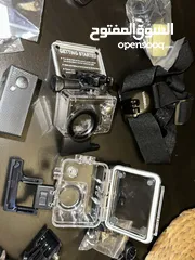  7 Action Camera 4k For bike  With 3 battery  and a accessories