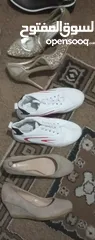  4 أحذية متنوعة كعب باليه للمناسبات مقاسات 39-40-41