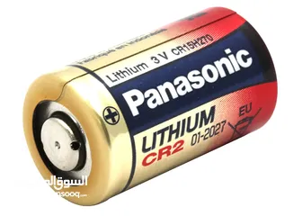  3 بطاريات ليثيوم CR2 3V  بناسونك  Panasonic Photo Lithium CR-2 3v battery