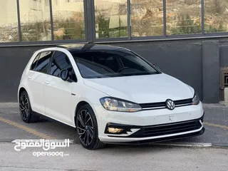  7 فولكس فاجن جلف MK7.5 2018 فل الفل بحالة الشركة