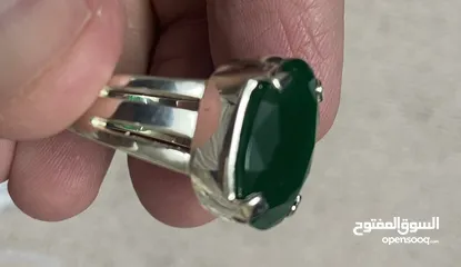  3 Silver 925 Gemstone Rings
