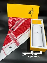  33 شماغ احمر وابيض جفنشي وكارتير ومونت بلانك جميع الماركات هاي كوالتي مع الملحقات احدث البصمات 2025