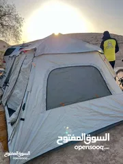  4 خيمة تخيم مشمعة ضد الماء أقره الوصف كويس