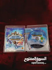  3 سيديات بلايستيشن 3 بحال الجديد infamous 2need for speed All stars battle royale
